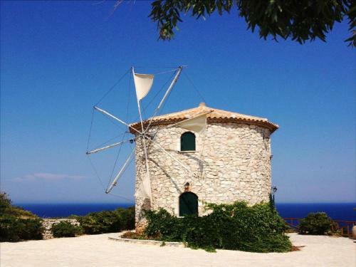Dantes Maisonettes Stone Built Apartment Partial Sea View