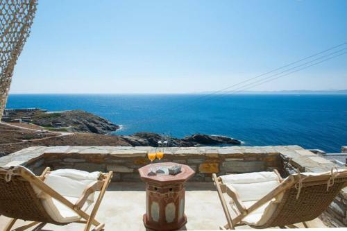 Villa Beautifis In Kea, 4bdr/7prs, Pool, Seaview