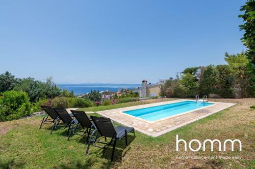 Sea View Proteus Homm Villa In Saronida