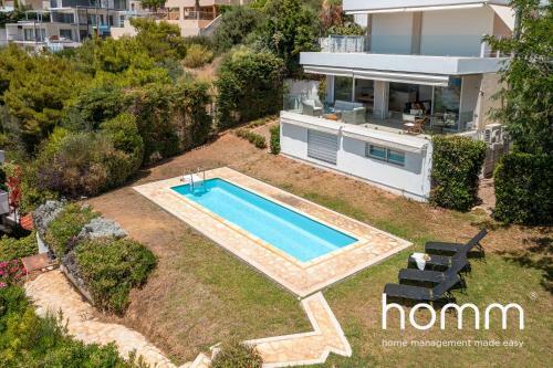 Sea View Proteus Homm Villa In Saronida