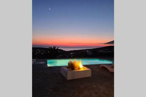 Villa Amazing Panoramic Sunset View & Private Pool