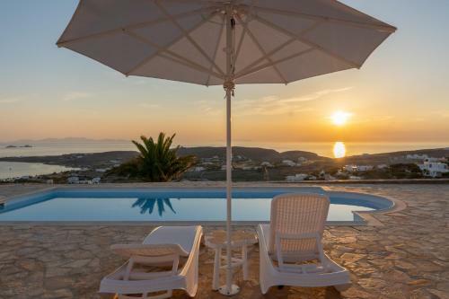Villa Amazing Panoramic Sunset View & Private Pool