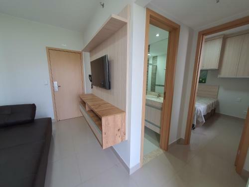 Apartamento Park Veredas Com Acesso Ao Rio No Fundo