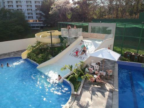Apartamento Park Veredas Com Acesso Ao Rio No Fundo