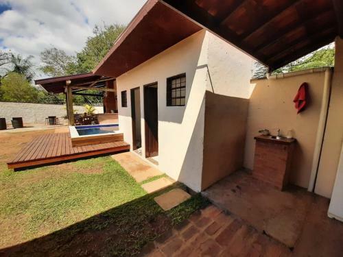 Espa�o Ranch�o Com Piscina Em S�o Pedro - Sp