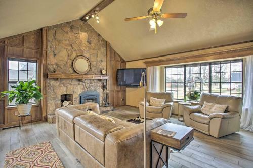 Spacious Bethany Home Near Lake Overholser!