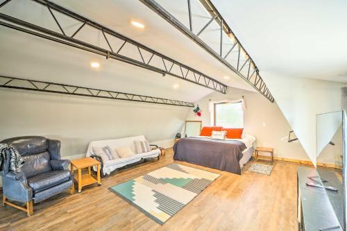 Apartamento Barn Studio With Deck And Views, Close To Dtwn!
