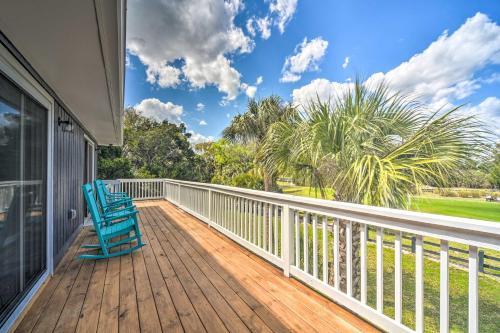 Chic Edisto Island Duplex - Half Mi To Beach!