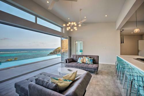 Luxury St Croix Home With Oceanfront Pool And Views