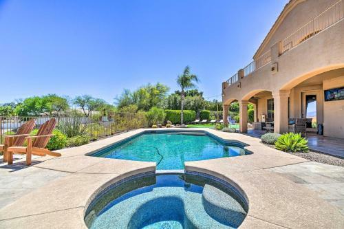 Luxury Home With Putting Green And Sunset Views!
