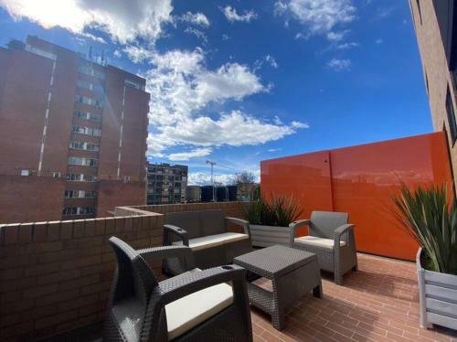 Apartamento Loft Con Terraza Privada En Chapinero