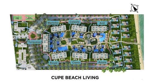 Apartamento Cupe Beach Living - Turquesa 214