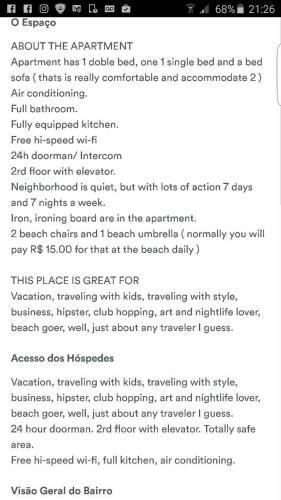 Apartment C109 S� Ferreira