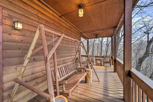 Picturesque Nc Cabin With Fire Pit And Mtn Views!