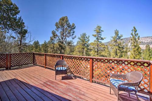 Big Bear Lake Cabin With Deck About 5 Mi To Skiing!