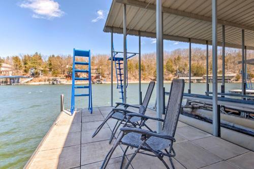 Bright Lake Ozark Home With Private Boat Dock!