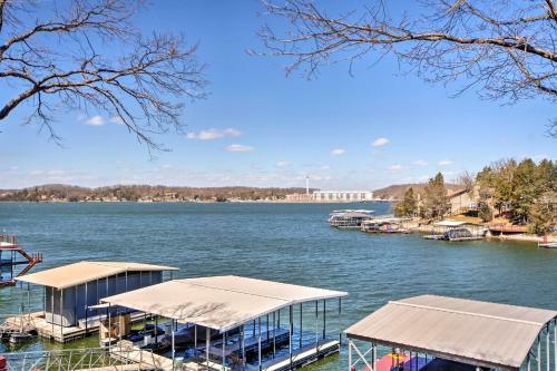 Bright Lake Ozark Home With Private Boat Dock!