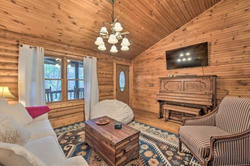 Cozy Blue Ridge Mountain Cabin On 18 Acre Lot