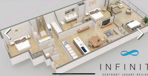 New Luxury Apartment First Sea Line