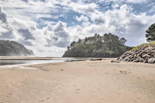 Apartamento Coastal Condo With Balcony - On Neskowin Beach!
