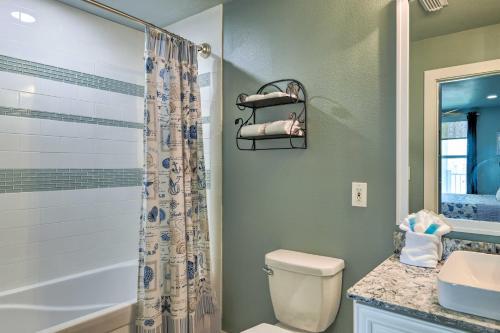 Apartamento Beachfront Port Aransas Condo With Ocean Views!