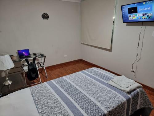 San Borja Habitaci�n Amoblada Tv32 Cerca Jockey