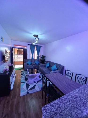 Apartamento Turquoies And Grey