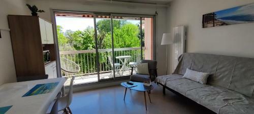 Apartamento Charming 25 M2 With Balcony-wifi In Arcachon