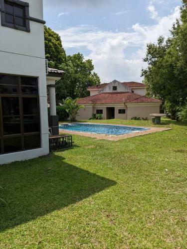 Serene Holiday Chalet With Pool In A Quiet Enclave