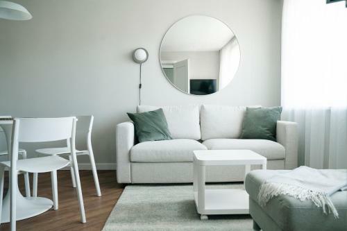 Grey Green Cozy Apartment