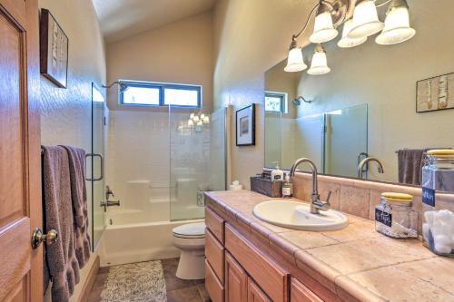Expansive Cabin With Hot Tub And Ski Slope Views!