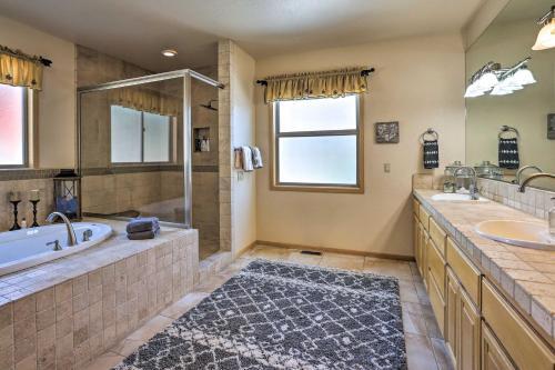 Expansive Cabin With Hot Tub And Ski Slope Views!