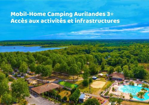 Mobil-home La Carpe - Camping Aurilandes