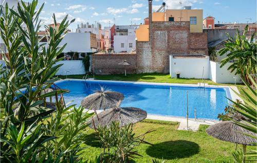 Awesome Apartment In La Algaba With 3 Bedrooms