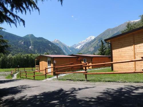 Wooden Chalet In La Salle With Shared Pool