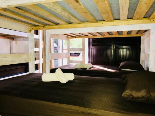 Hostal Bunk Bed In Male Dormitory Room