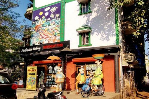 Apartamento Bright Terrace Flat Workcation - Candolim Beach Rd