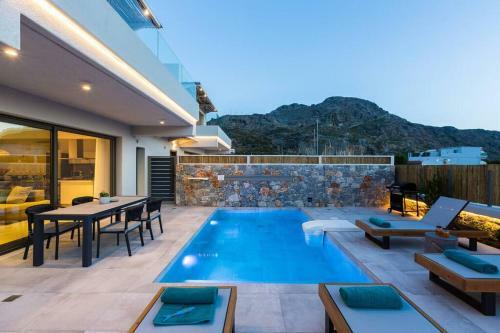 Villa Daphne-naiades/ 2 Bedrooms,luxury,beachfront