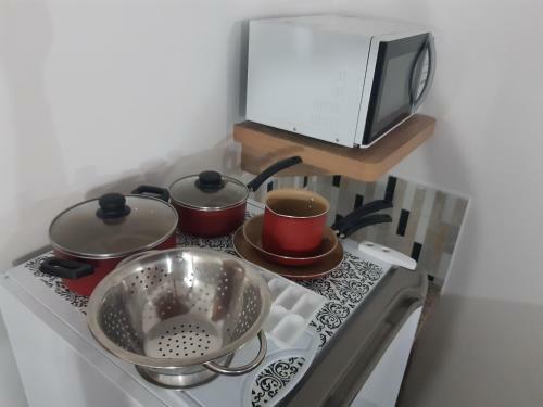 Apartamento Kitchenette Moderninha E Estilosa C Varanda 4b
