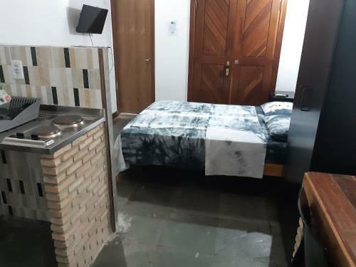 Apartamento Kitchenette Moderninha E Estilosa C Varanda 4b