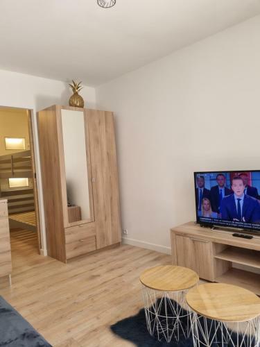 Apartamento Charment Studio 100m de La Plage Place de Parking