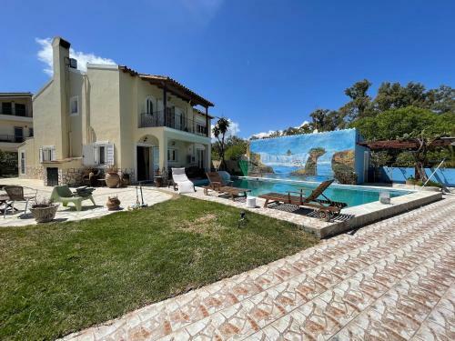 Apartamento River-side Villa Corfu Town With Pool