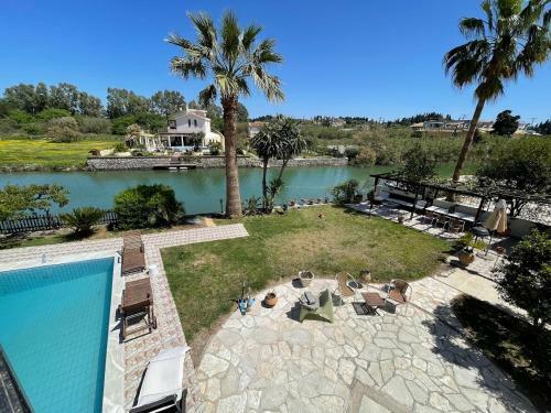 Apartamento River-side Villa Corfu Town With Pool