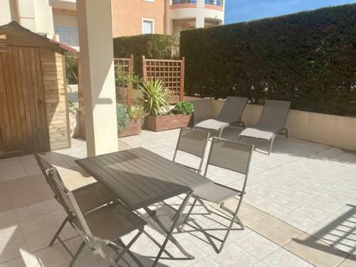 Apartamento Appt 2 Pi�ces Port Fr�jus - M�ga Terrasse + Garage