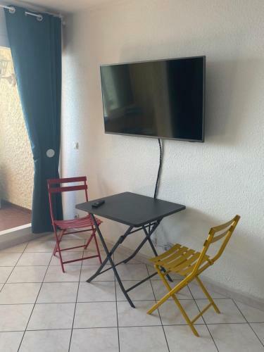 Apartamento Studio Avec Vue Imprenable Cap Coudal�re Le Barcares