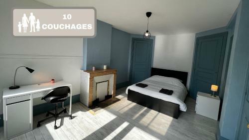 Apartamento Le Sunshine, 5 Chambres, Wifi Et Parking Inclus