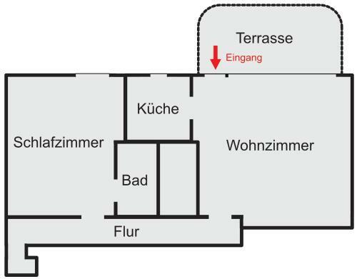 Apartamento Ferienwohnung Z�ll-wedra