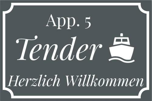 Apartamento Appartement 5 Tender