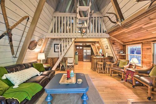 Enchanting A-frame Cabin With Private Hot Tub