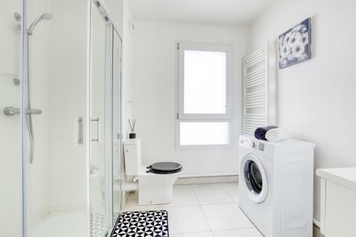 Apartamento Studio �l�gant Style Black&white 5min Gare Poissy